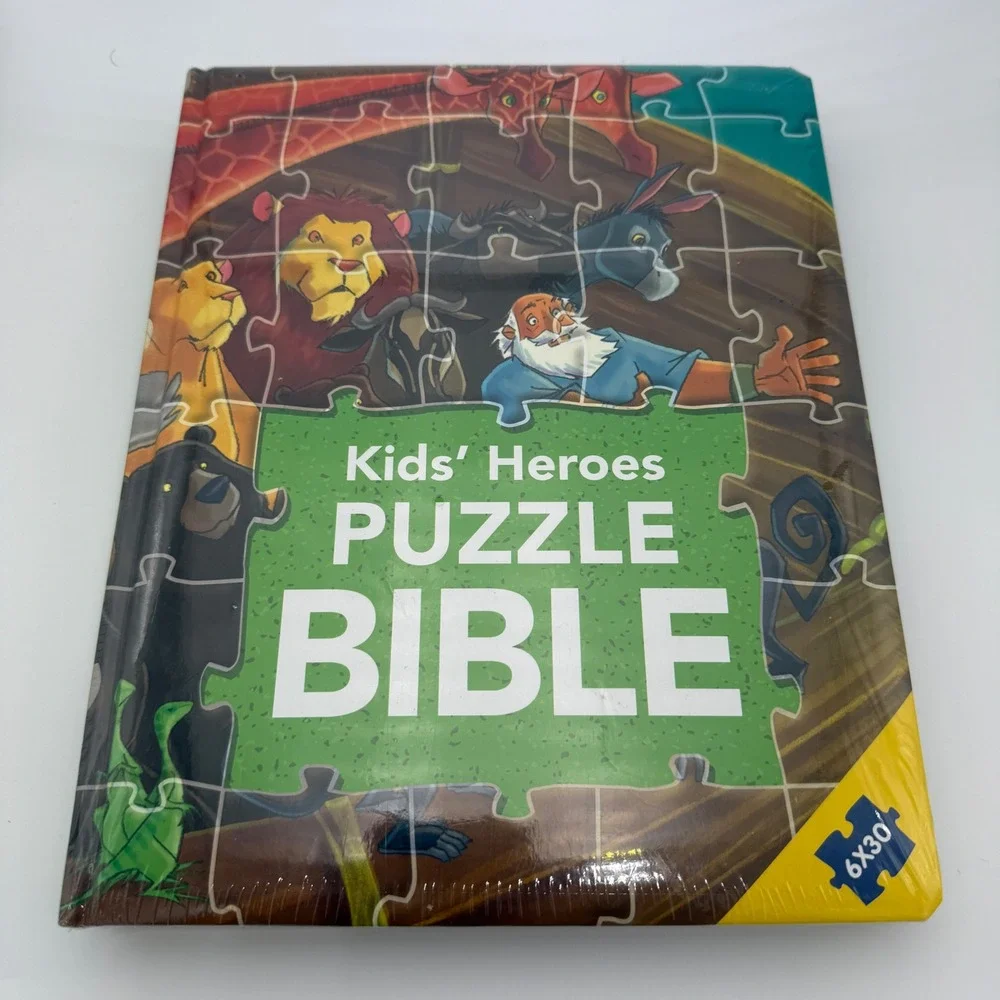 Kids Heroes Puzzle Bible Scandinavia Publishing House 6 Puzzles 30 Pieces New